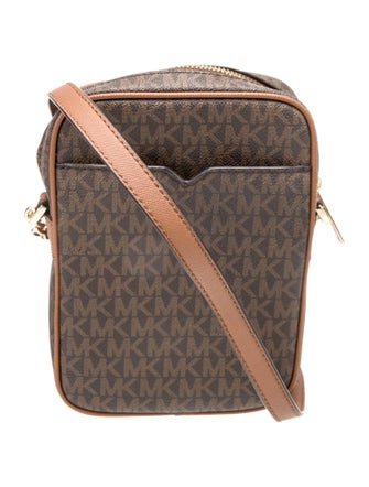 Michael Kors Monogram Crossbody Bag