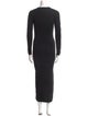 Michael Kors Merino Wool Long Dress