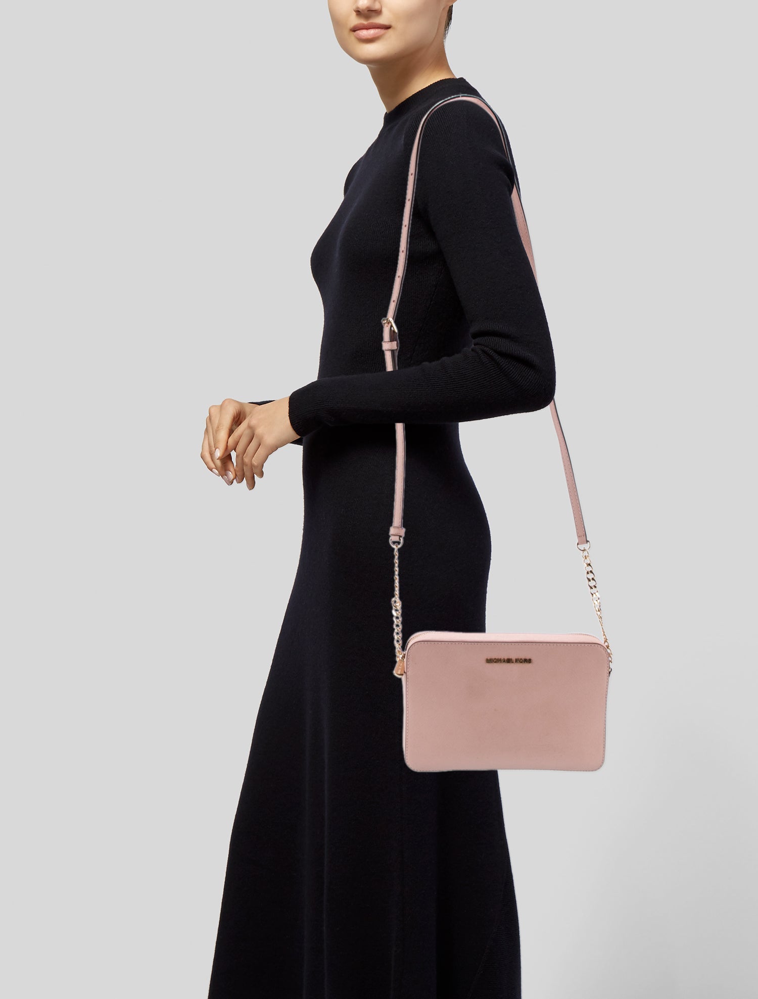 Michael Kors Leather Crossbody Bag