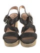 Michael Kors Leather Braided Accents Espadrilles