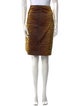 Michael Kors Animal Print Knee-Length Skirt