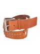 Michael Kors Leather Studded Accents Belt