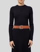 Michael Kors Leather Studded Accents Belt