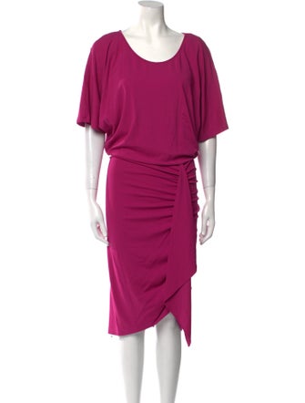 Michael Kors Scoop Neck Knee-Length Dress