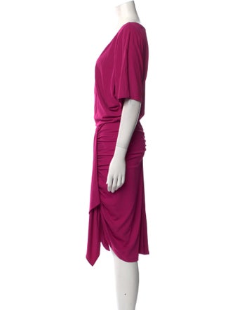 Michael Kors Scoop Neck Knee-Length Dress