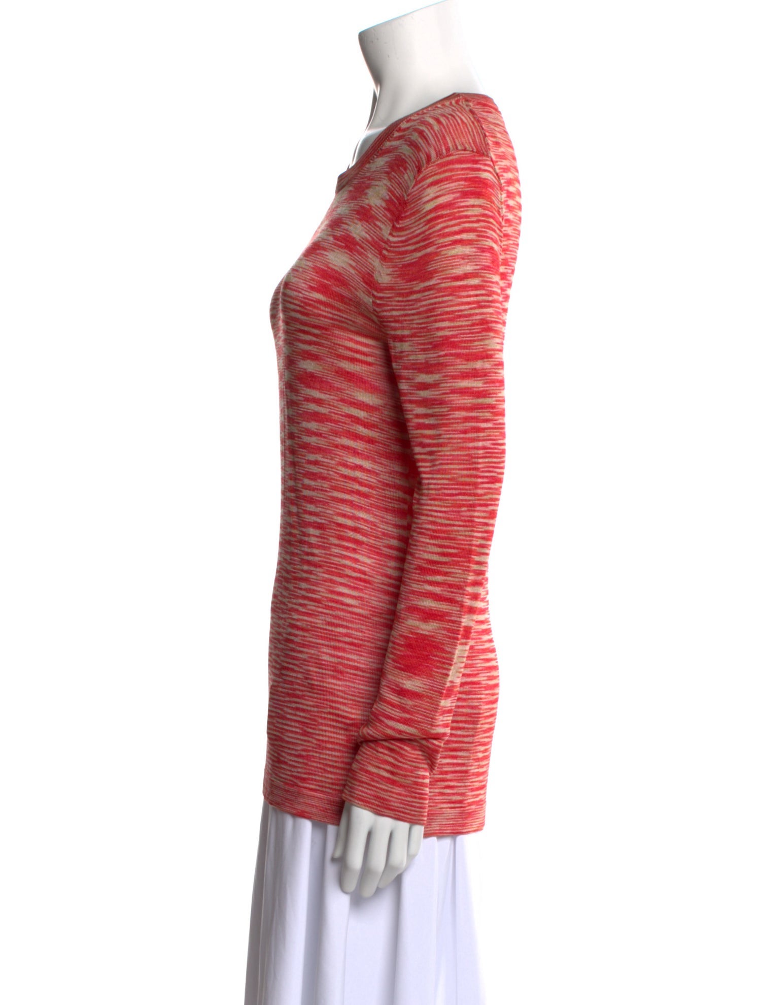 Michael Kors Cashmere Striped T-Shirt