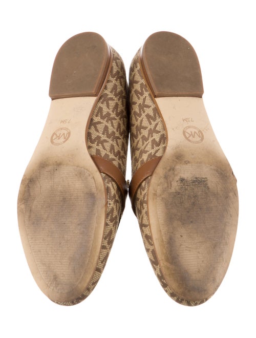 Michael Michael Kors Leather Printed Loafers