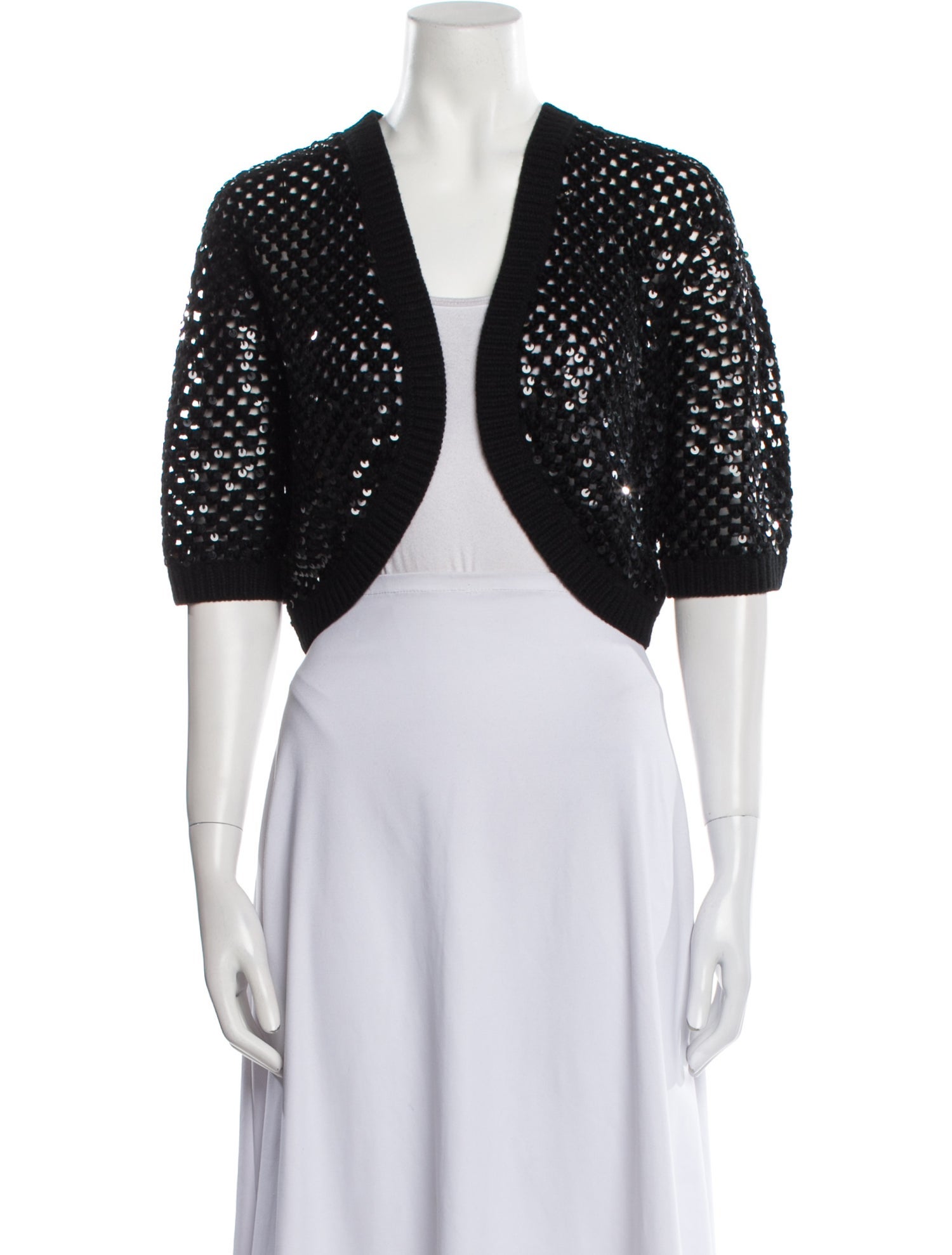 Michael Kors Cashmere Open Front Sweater