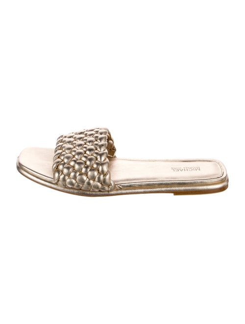 Michael Kors Leather Slides