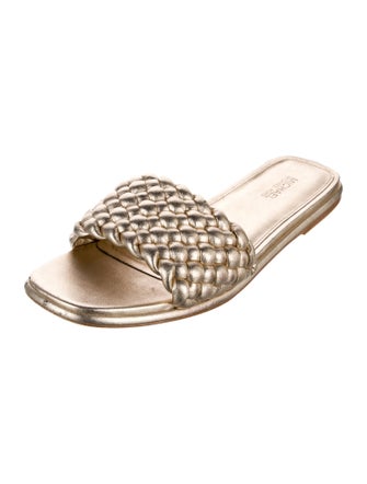 Michael Kors Leather Slides