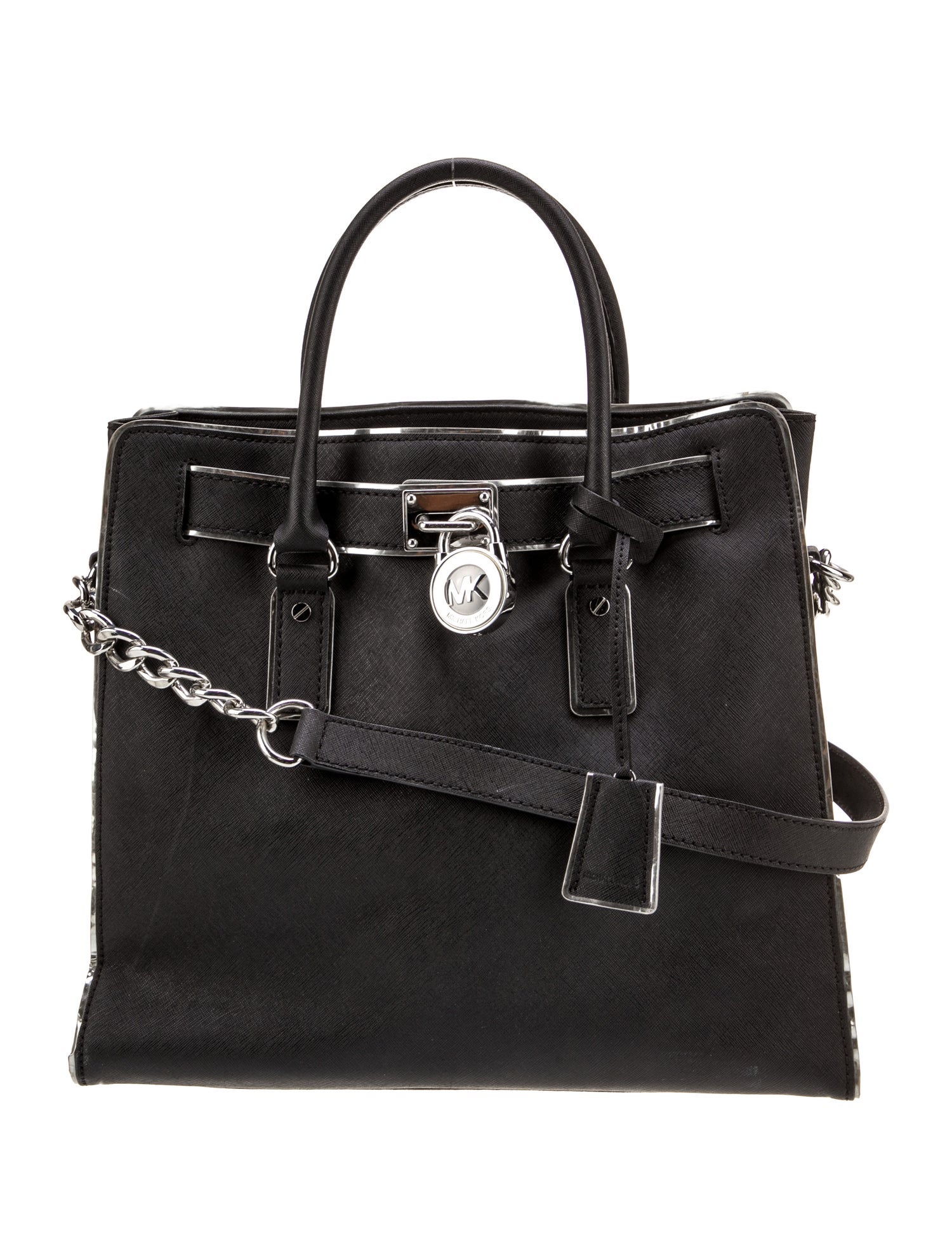 Michael Michael Kors Leather Top Handle Bag