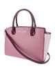 Michael Kors Saffiano Leather Top Handle Bag