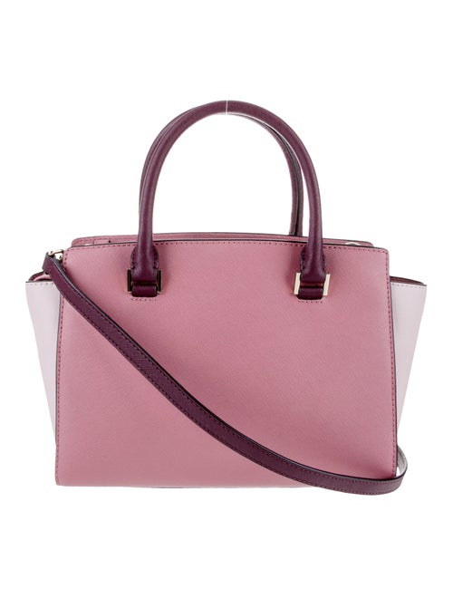 Michael Kors Saffiano Leather Top Handle Bag