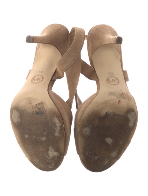 Michael Kors Suede Slingback Pumps