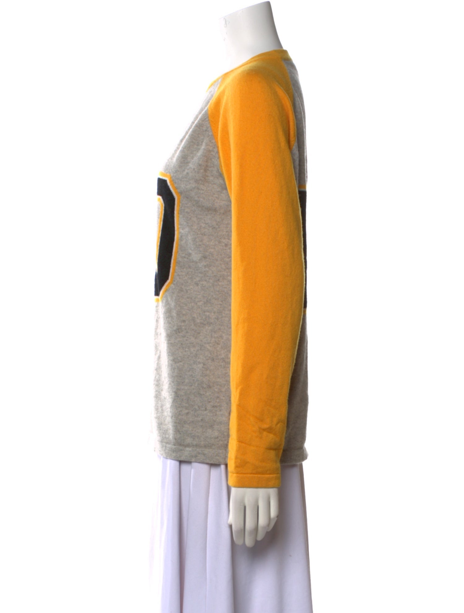 Michael Kors Collection Cashmere Graphic Print Sweater