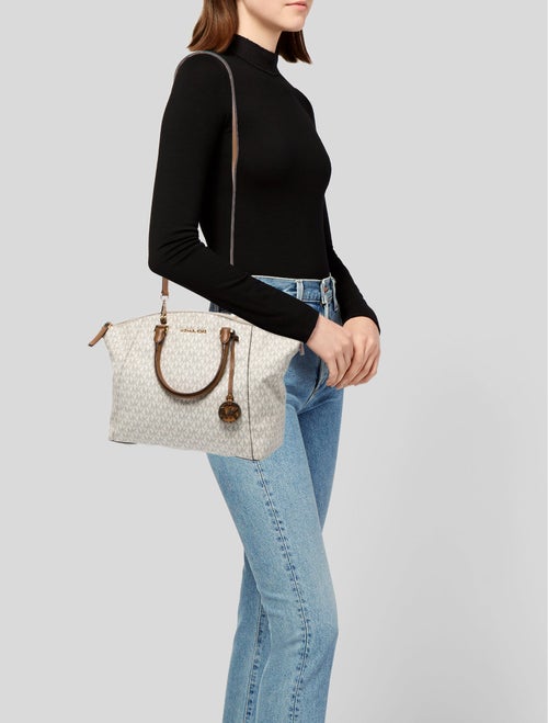 Michael Kors Monogram Crossbody Bag