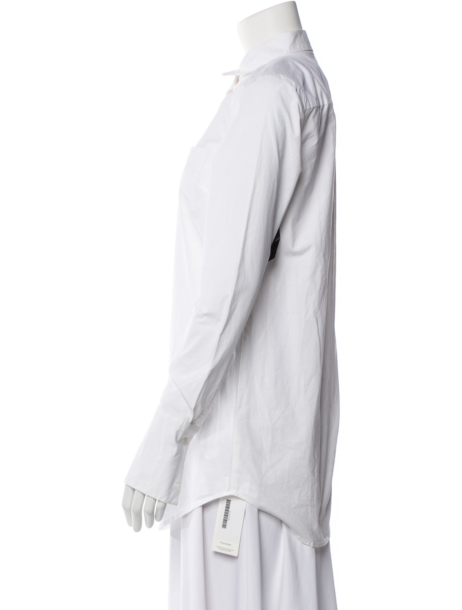 Michael Kors Long Sleeve Button-Up Top