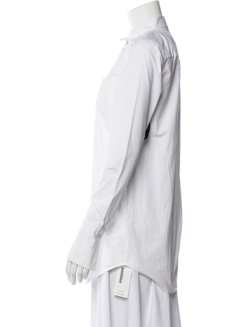 Michael Kors Long Sleeve Button-Up Top