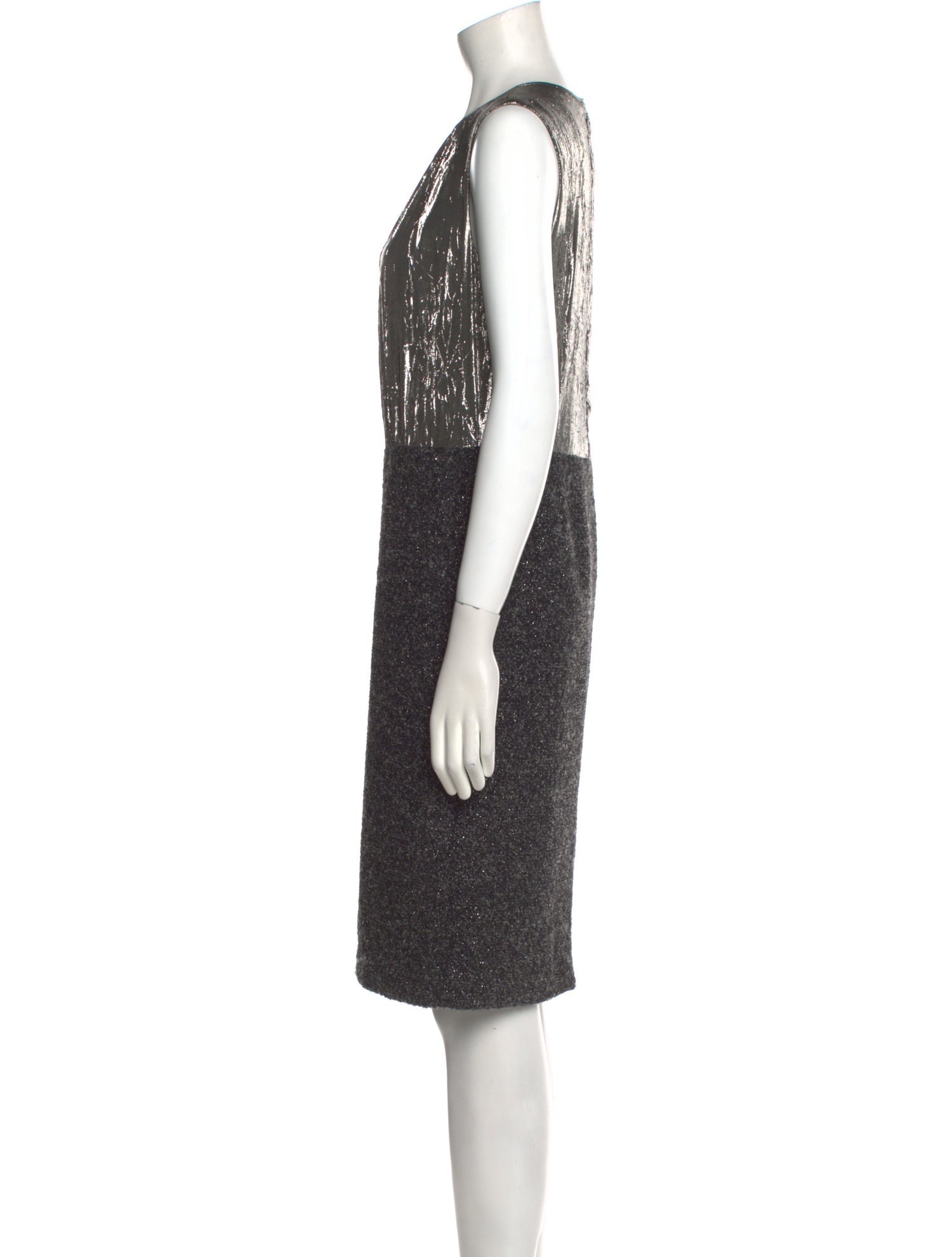 Michael Kors Virgin Wool Knee-Length Dress