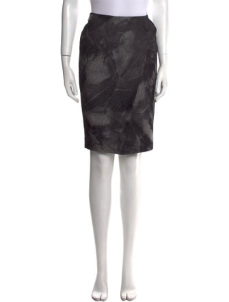 Michael Kors Printed Knee-Length Skirt