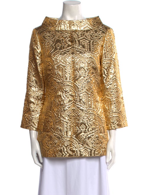 Michael Kors Wool Animal Print Tunic