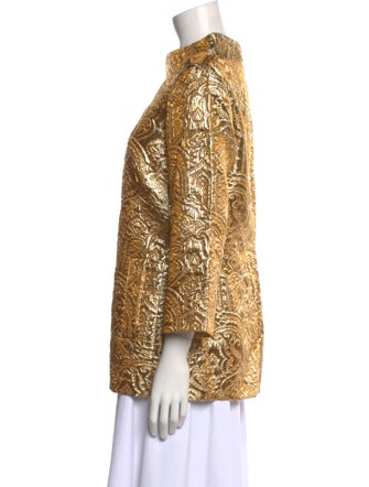 Michael Kors Wool Animal Print Tunic