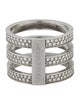 Michael Kors Crystal Triple Stack Pavé Ring