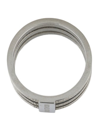 Michael Kors Crystal Triple Stack Pavé Ring