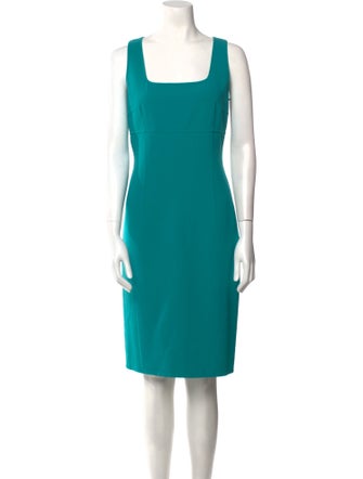 Michael Kors Virgin Wool Knee-Length Dress