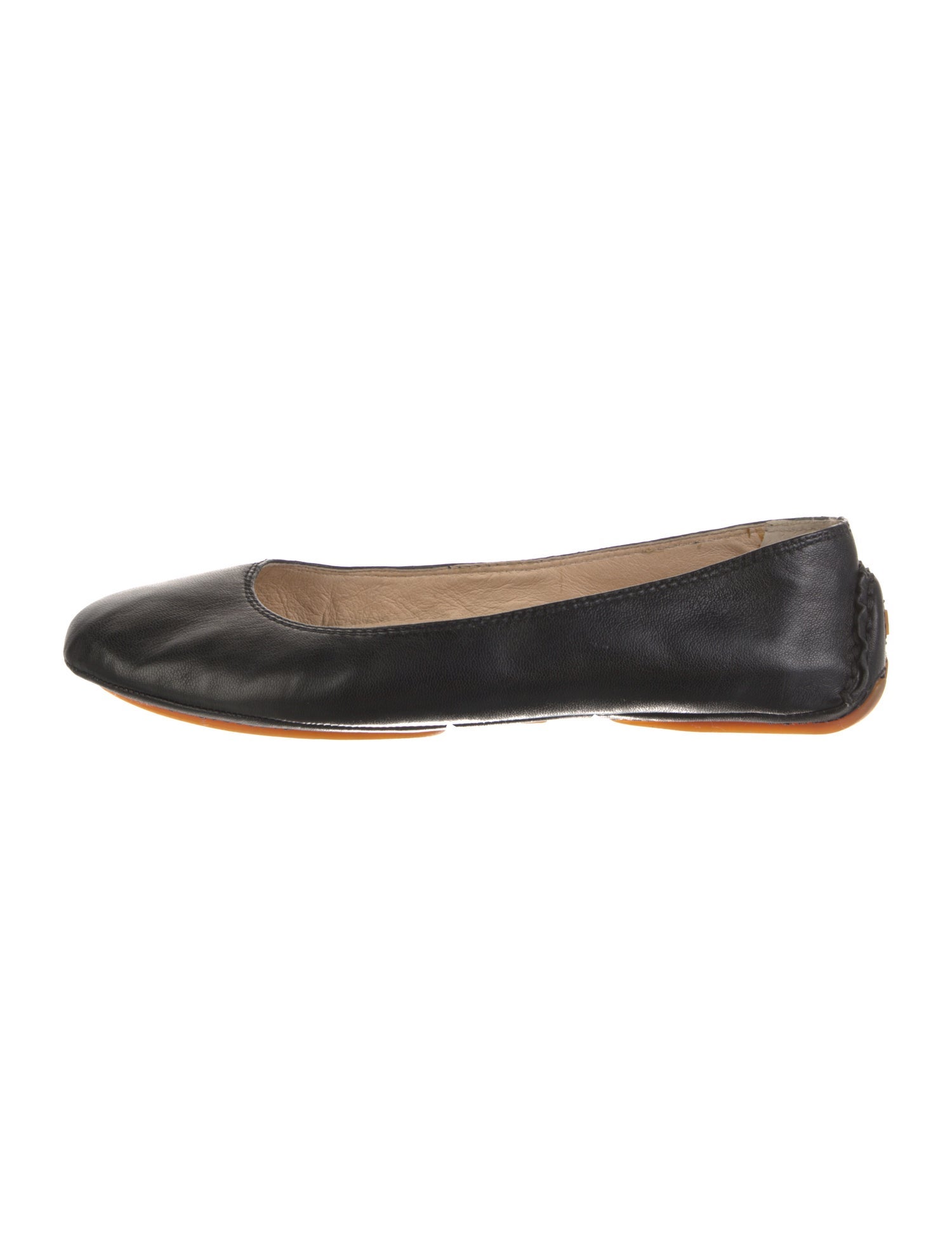 Michael Michael Kors Leather Ballet Flats
