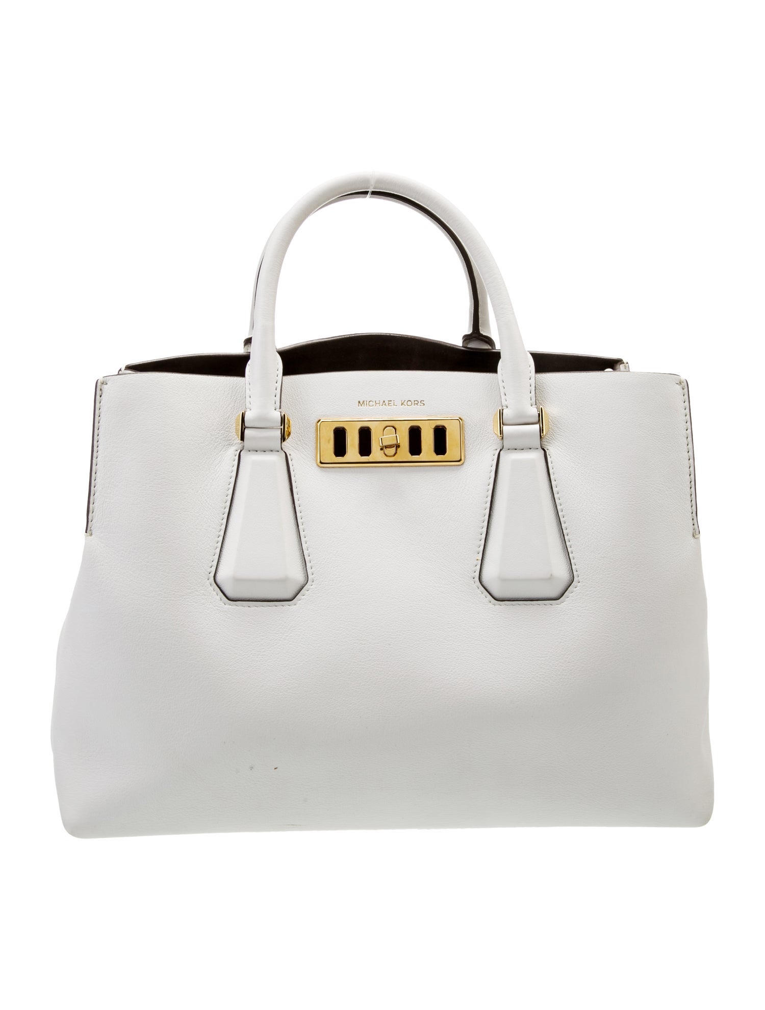 Michael Kors Leather Top Handle Bag