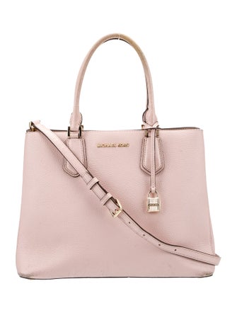 Michael Kors Leather Top Handle Bag