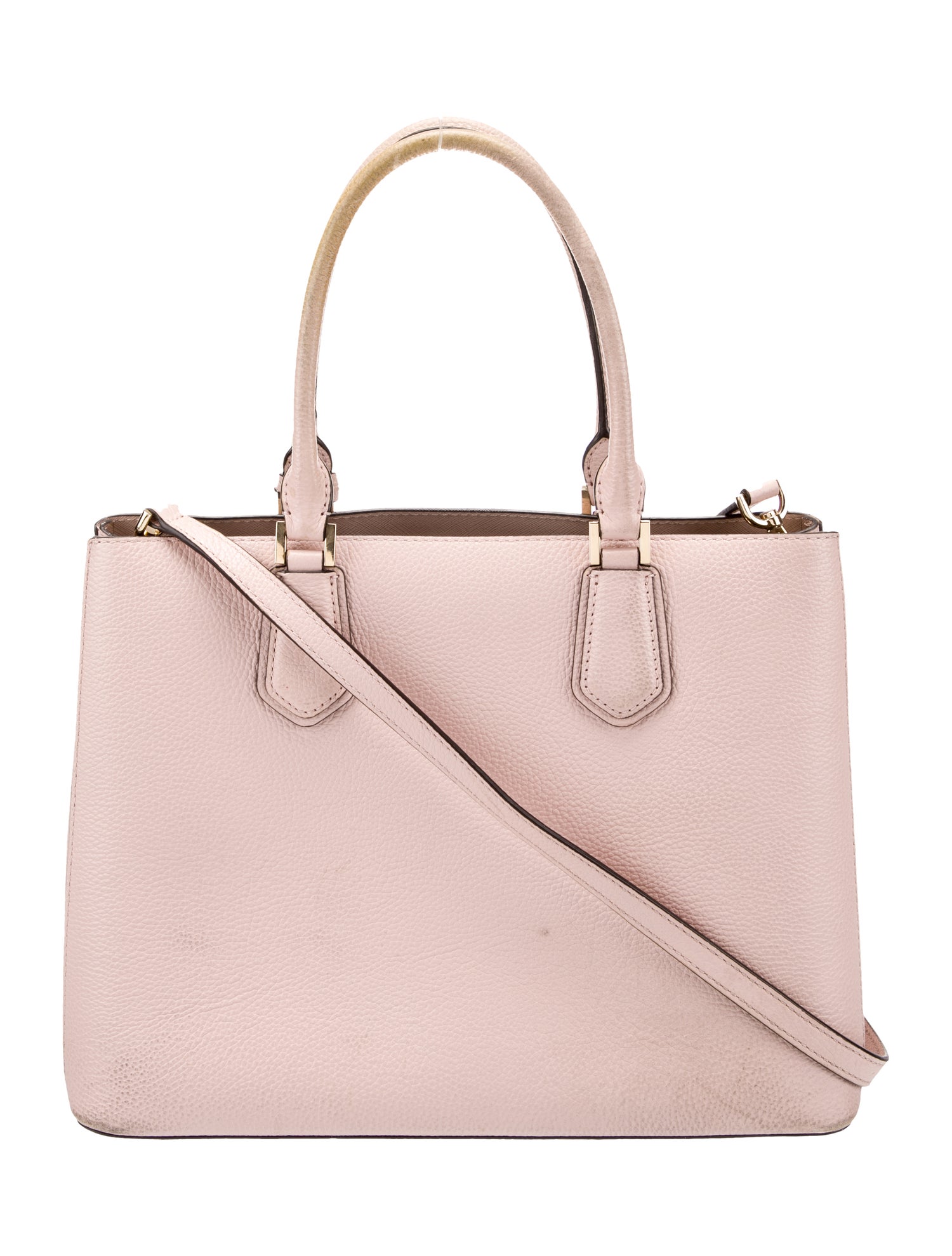 Michael Kors Leather Top Handle Bag