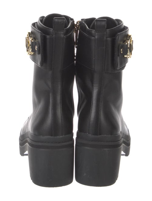 Michael Kors Leather Combat Boots