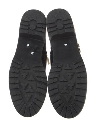 Michael Kors Leather Combat Boots