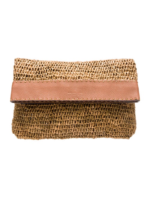 Michael Kors Raffia Minaudière