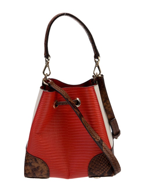 Michael Kors Leather Bucket Bag