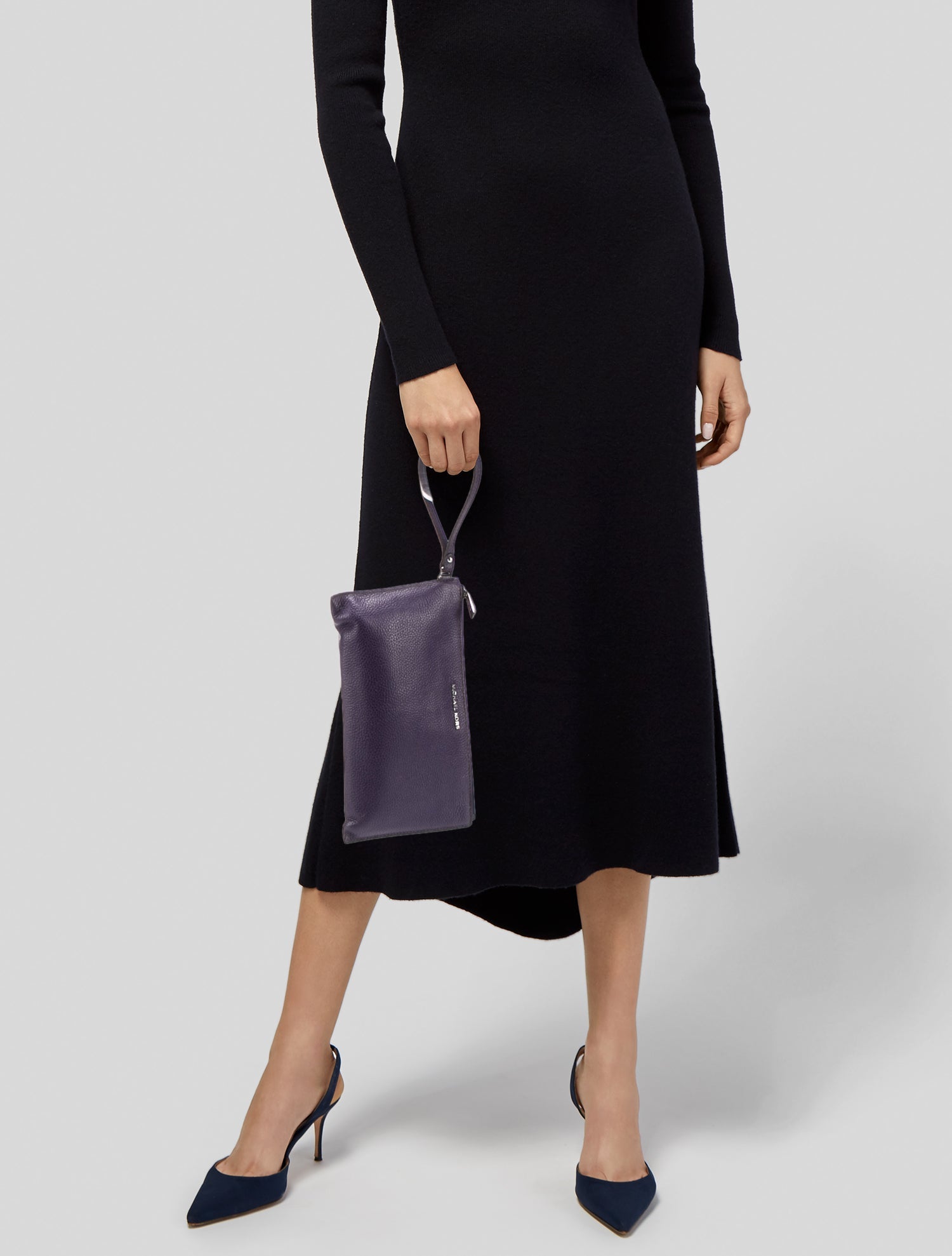 Michael Kors Leather Clutch