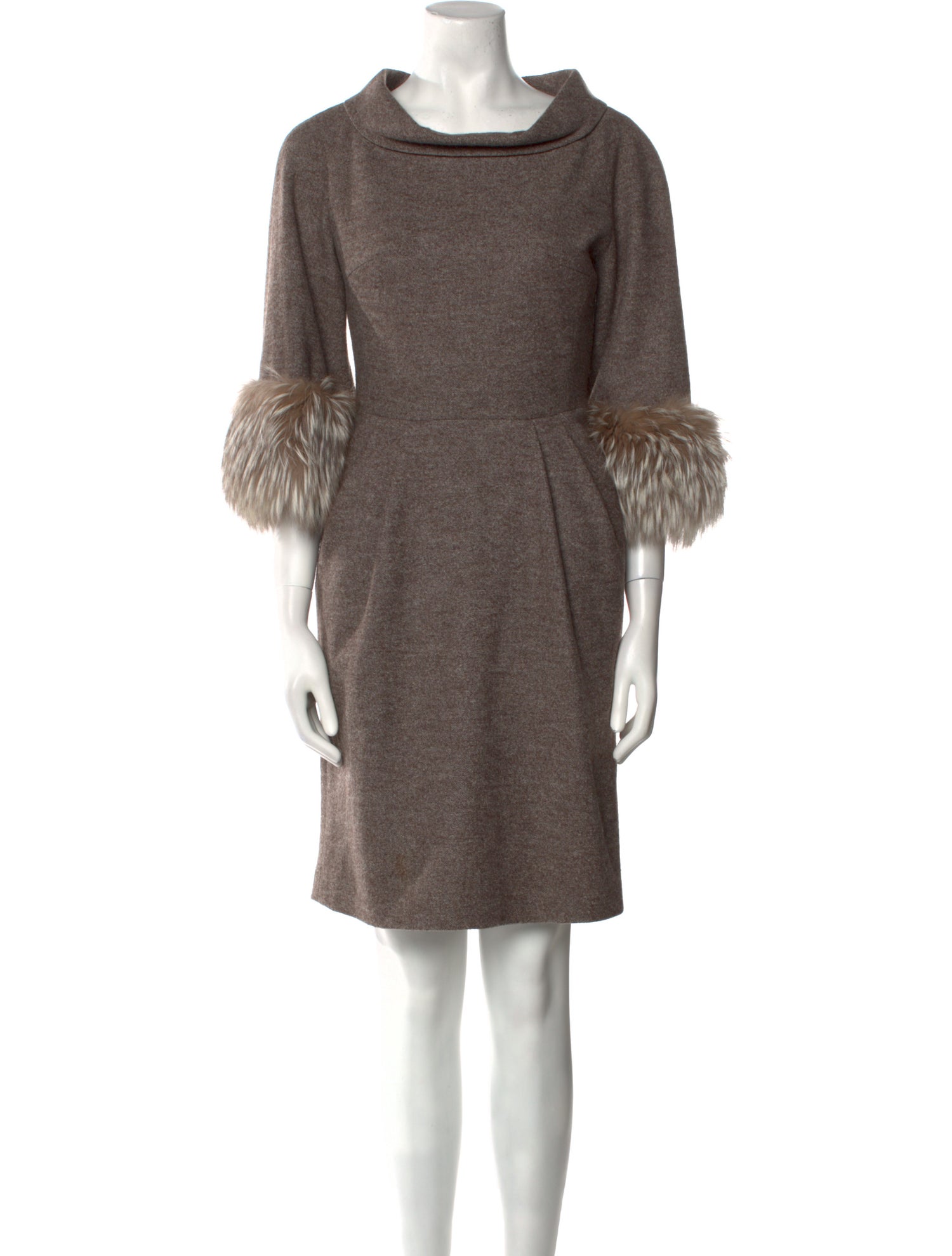 Michael Kors Virgin Wool Mini Dress
