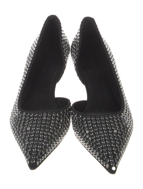 Michael Kors Suede Printed D'Orsay Pumps