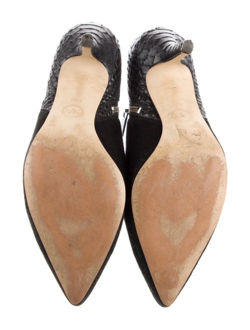 Michael Kors Snakeskin D'Orsay Pumps