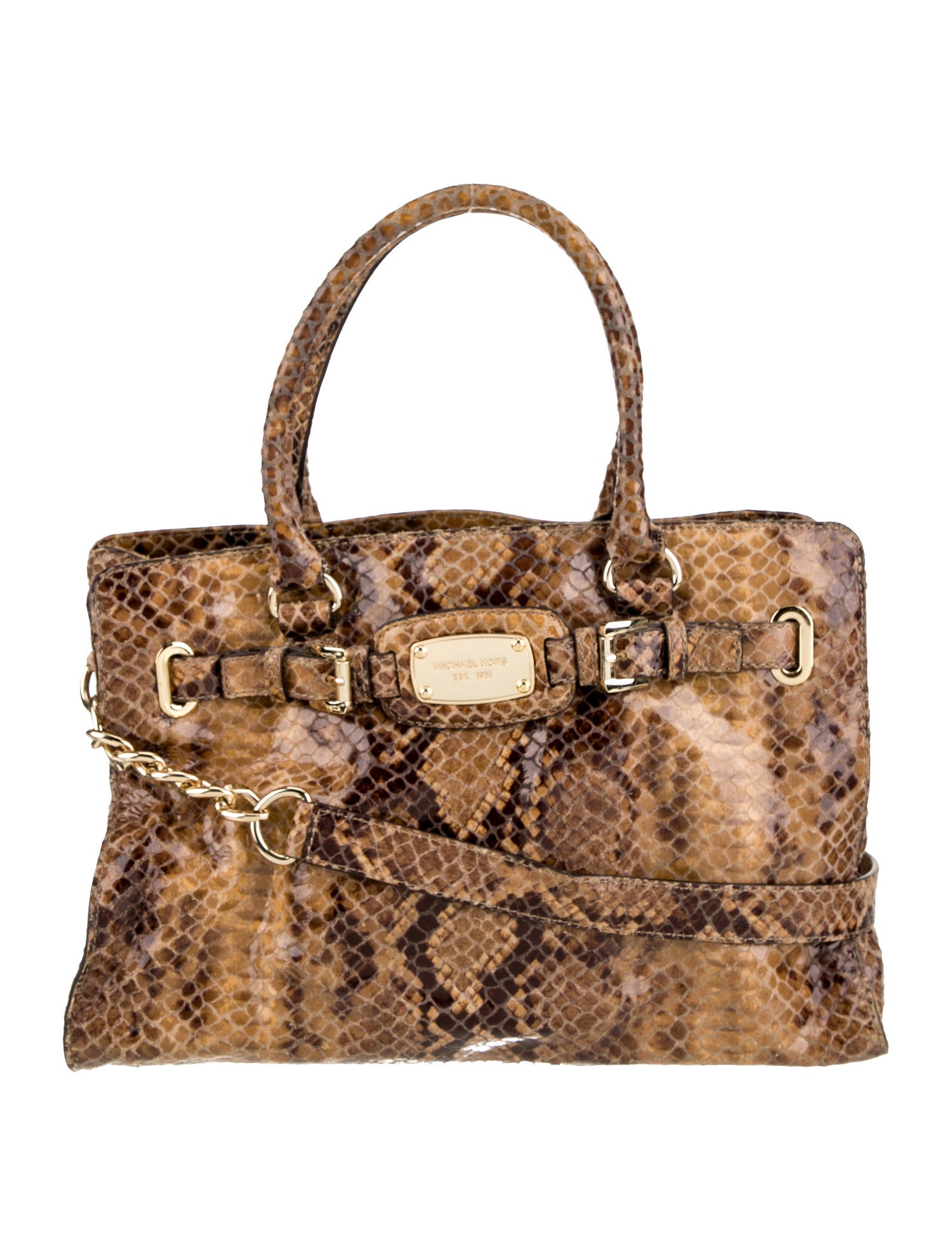 Michael Kors Leather Top Handle Bag