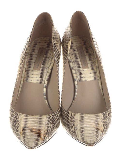 Michael Kors Snakeskin Animal Print Pumps