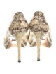 Michael Kors Snakeskin Animal Print Pumps