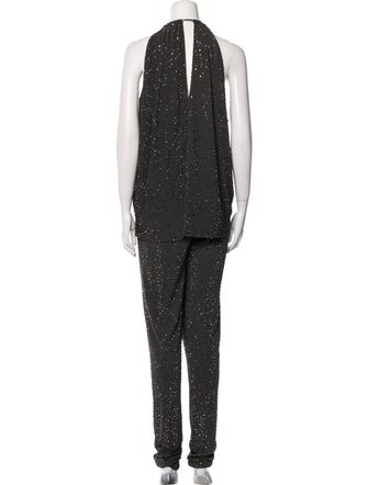 Michael Kors Crystal Embellishments Pant Set