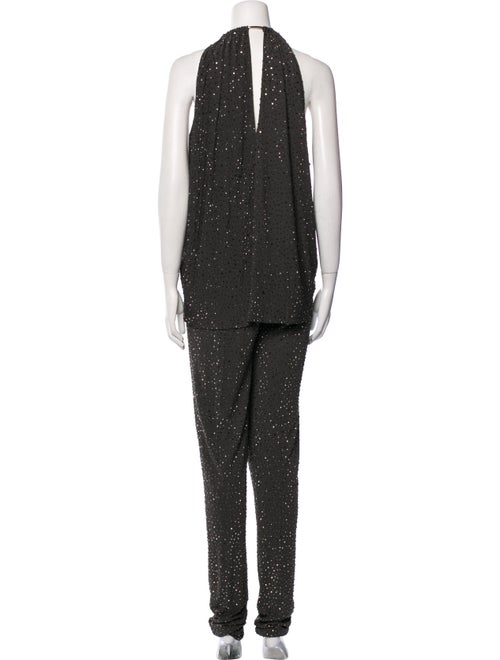 Michael Kors Crystal Embellishments Pant Set