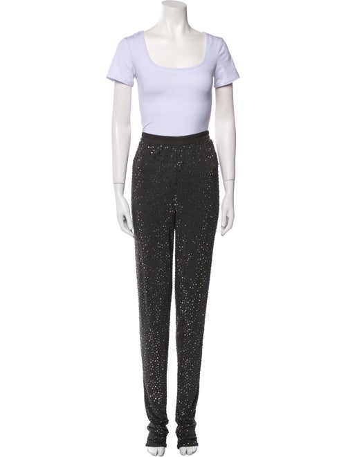 Michael Kors Crystal Embellishments Pant Set