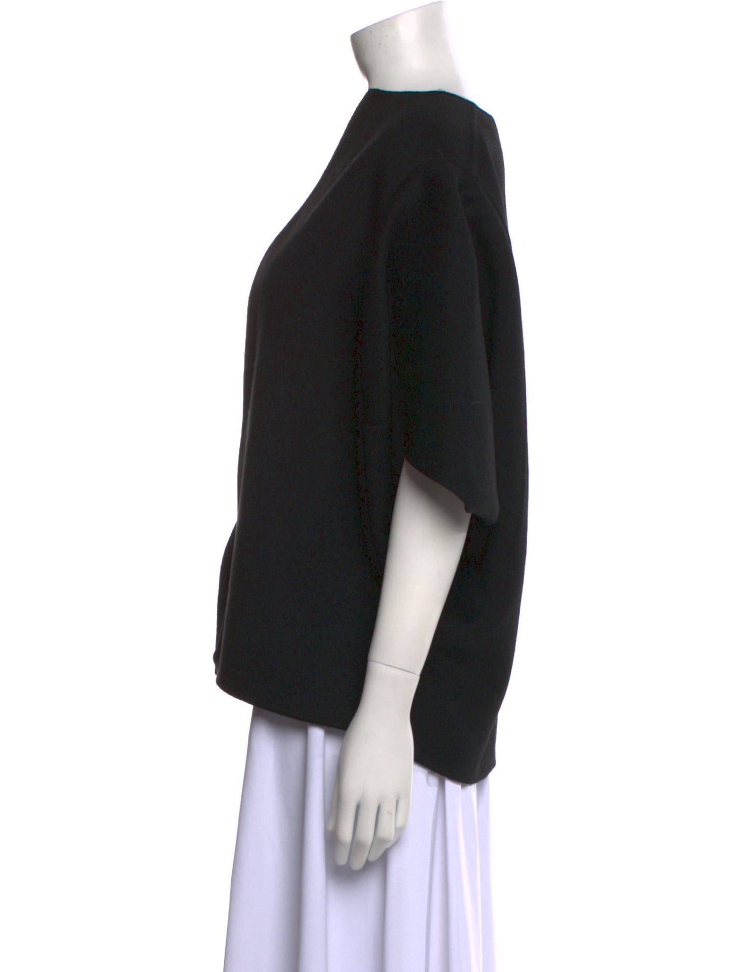 Michael Kors Virgin Wool Open Front Sweater