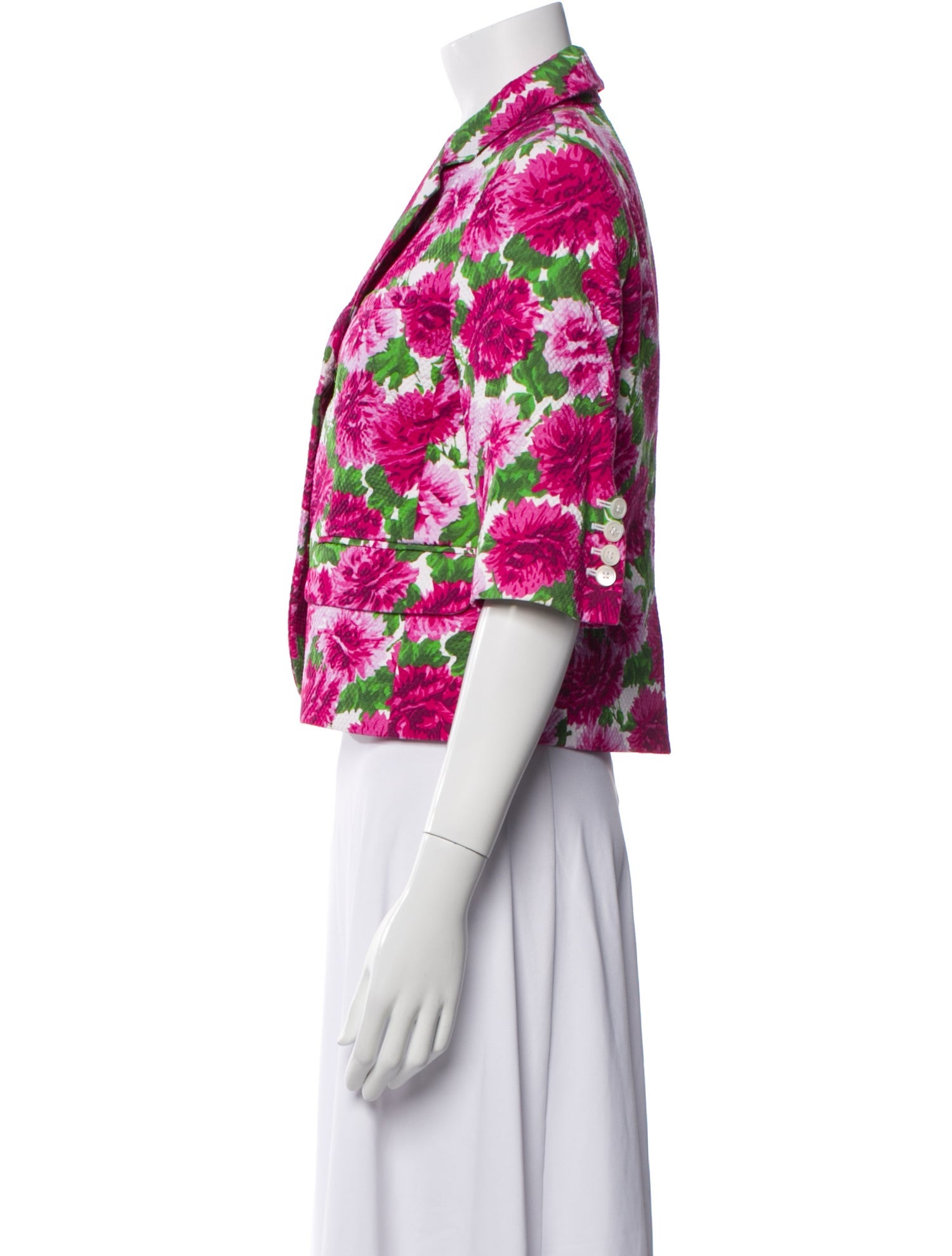 Michael Kors Floral Print Blazer