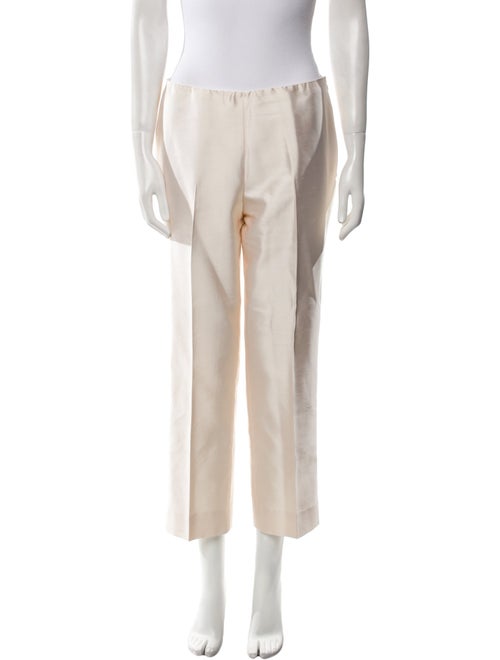 Michael Kors Silk Straight Leg Pants